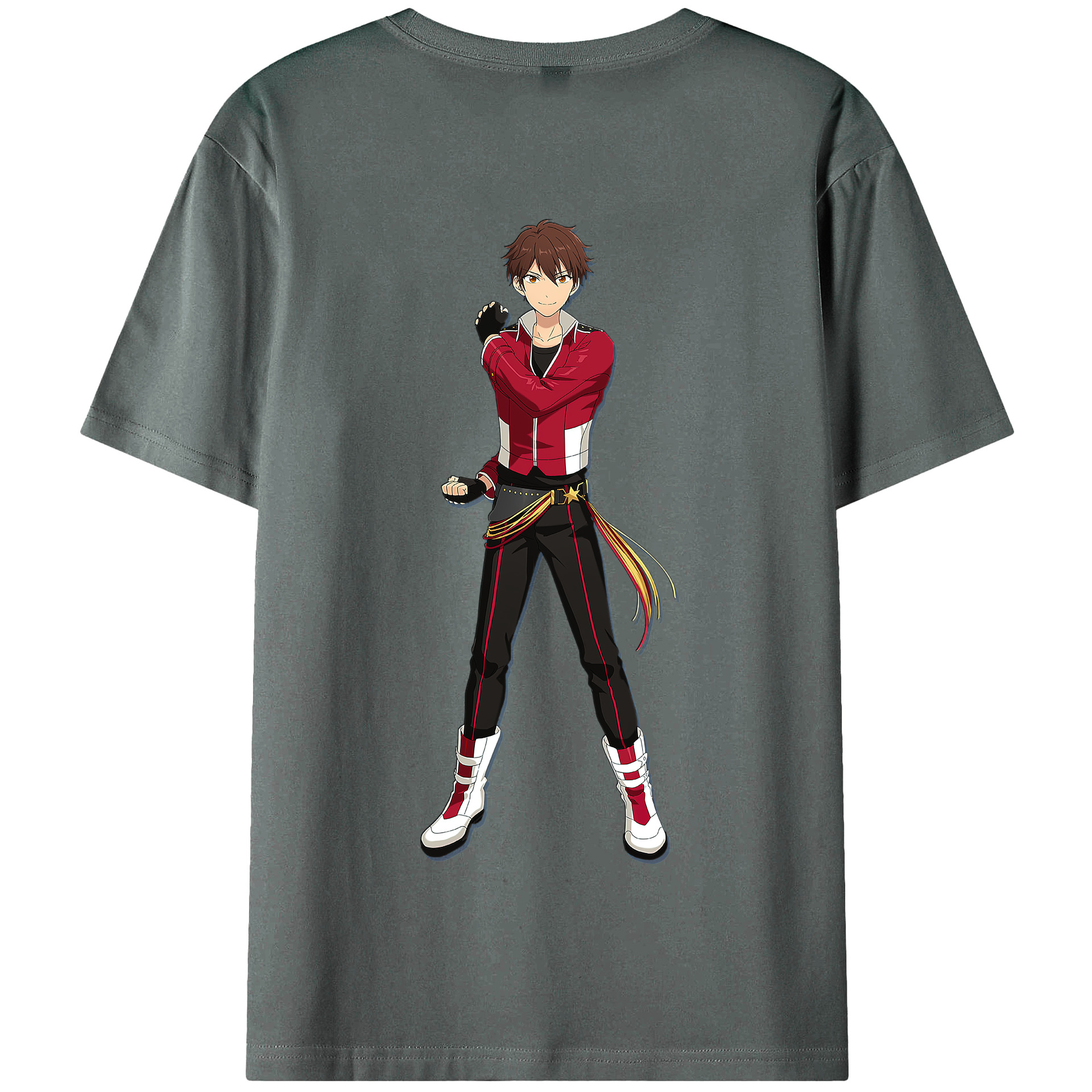 （画像用） あんさんぶるスターズ! Ensemble Stars 綿100％半袖Tシャツ（背面プリント）